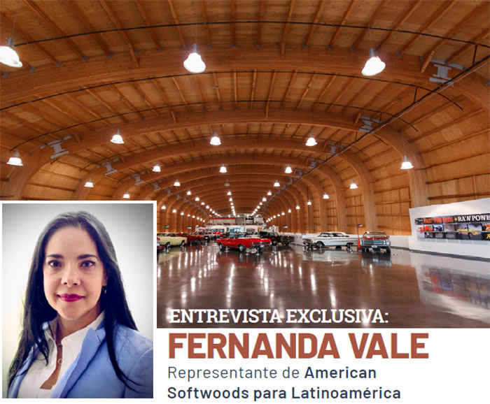 Fernanda Vale Representante de American Softwoods para LatinoaméricaRepresentante de American Softwoods para Latinoamérica