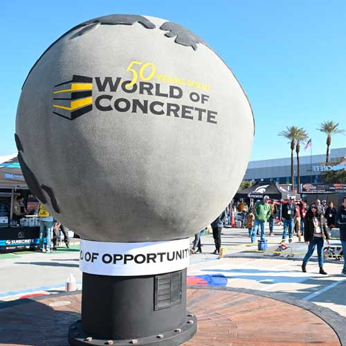 World of Concrete recibe a casi 60,000 profesionales