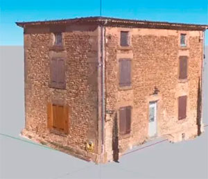 restauración con SketchUp